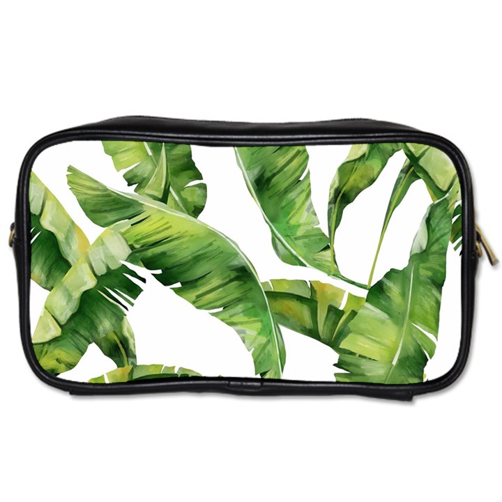 Sheets Tropical Plant Palm Summer Exotic Toiletries Bag (Two Sides)