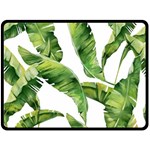 Sheets Tropical Plant Palm Summer Exotic Fleece Blanket (Large)  80 x60  Blanket Front