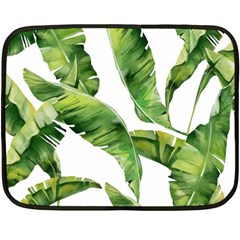 Sheets Tropical Plant Palm Summer Exotic Fleece Blanket (mini) by artworkshop