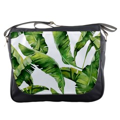 Sheets Tropical Plant Palm Summer Exotic Messenger Bag by artworkshop