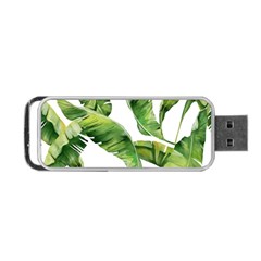 Sheets Tropical Plant Palm Summer Exotic Portable Usb Flash (two Sides) by artworkshop