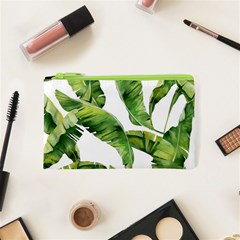 Sheets Tropical Plant Palm Summer Exotic Cosmetic Bag (xs) by artworkshop