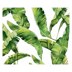 Sheets Tropical Plant Palm Summer Exotic Double Sided Flano Blanket (small)  by artworkshop