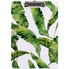 Sheets Tropical Plant Palm Summer Exotic A4 Clipboard by artworkshop