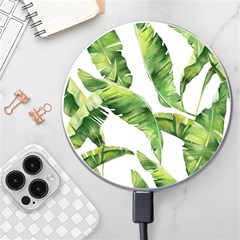 Sheets Tropical Plant Palm Summer Exotic Wireless Charger by artworkshop