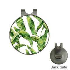 Sheets Tropical Plant Palm Summer Exotic Hat Clips With Golf Markers by artworkshop