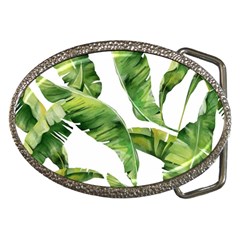 Sheets Tropical Plant Palm Summer Exotic Belt Buckles by artworkshop