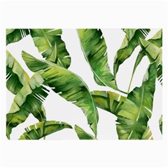 Sheets Tropical Plant Palm Summer Exotic Large Glasses Cloth (2 Sides) by artworkshop