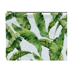 Sheets Tropical Plant Palm Summer Exotic Cosmetic Bag (xl) by artworkshop