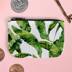 Sheets Tropical Plant Palm Summer Exotic Mini Coin Purse by artworkshop