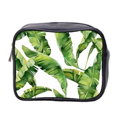 Sheets Tropical Plant Palm Summer Exotic Mini Toiletries Bag (two Sides) by artworkshop