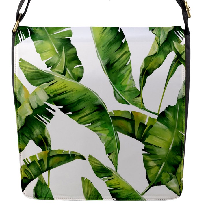 Sheets Tropical Plant Palm Summer Exotic Flap Closure Messenger Bag (S)