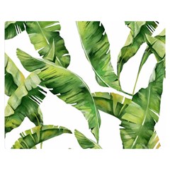 Sheets Tropical Plant Palm Summer Exotic Double Sided Flano Blanket (medium)  by artworkshop