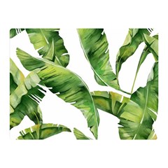 Sheets Tropical Plant Palm Summer Exotic Double Sided Flano Blanket (mini)  by artworkshop