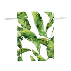 Sheets Tropical Plant Palm Summer Exotic Lightweight Drawstring Pouch (l) by artworkshop