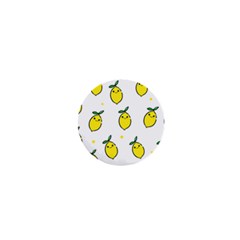 Pattern Lemon Texture 1  Mini Buttons