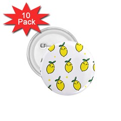 Pattern Lemon Texture 1 75  Buttons (10 Pack) by artworkshop