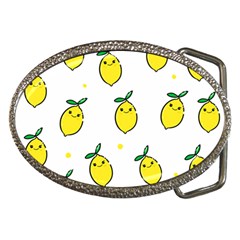 Pattern Lemon Texture Belt Buckles by artworkshop