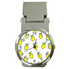 Pattern Lemon Texture Money Clip Watches by artworkshop