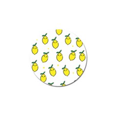 Pattern Lemon Texture Golf Ball Marker