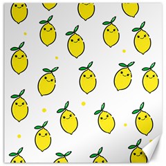 Pattern Lemon Texture Canvas 12  X 12  by artworkshop