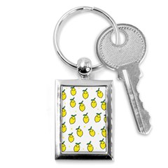 Pattern Lemon Texture Key Chain (rectangle) by artworkshop