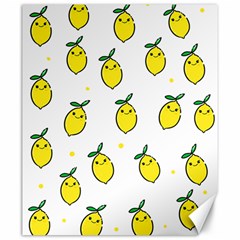 Pattern Lemon Texture Canvas 20  X 24  by artworkshop