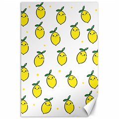 Pattern Lemon Texture Canvas 24  x 36 