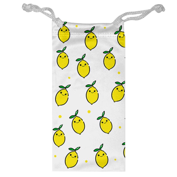 Pattern Lemon Texture Jewelry Bag