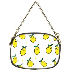 Pattern Lemon Texture Chain Purse (One Side)