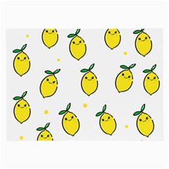 Pattern Lemon Texture Large Glasses Cloth by artworkshop