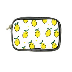 Pattern Lemon Texture Coin Purse by artworkshop