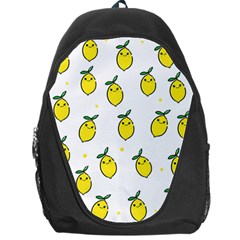 Pattern Lemon Texture Backpack Bag