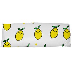 Pattern Lemon Texture Body Pillow Case Dakimakura (two Sides) by artworkshop