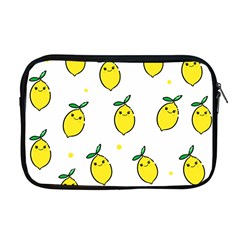 Pattern Lemon Texture Apple Macbook Pro 17  Zipper Case by artworkshop