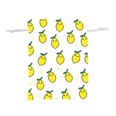 Pattern Lemon Texture Lightweight Drawstring Pouch (s) by artworkshop