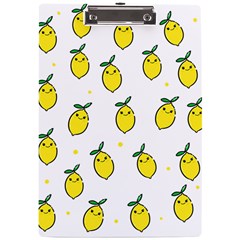 Pattern Lemon Texture A4 Clipboard