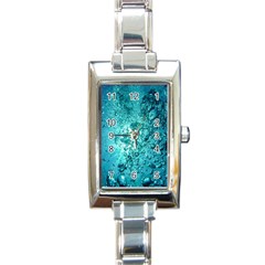 Bubbles Water Bub Rectangle Italian Charm Watch by artworkshop