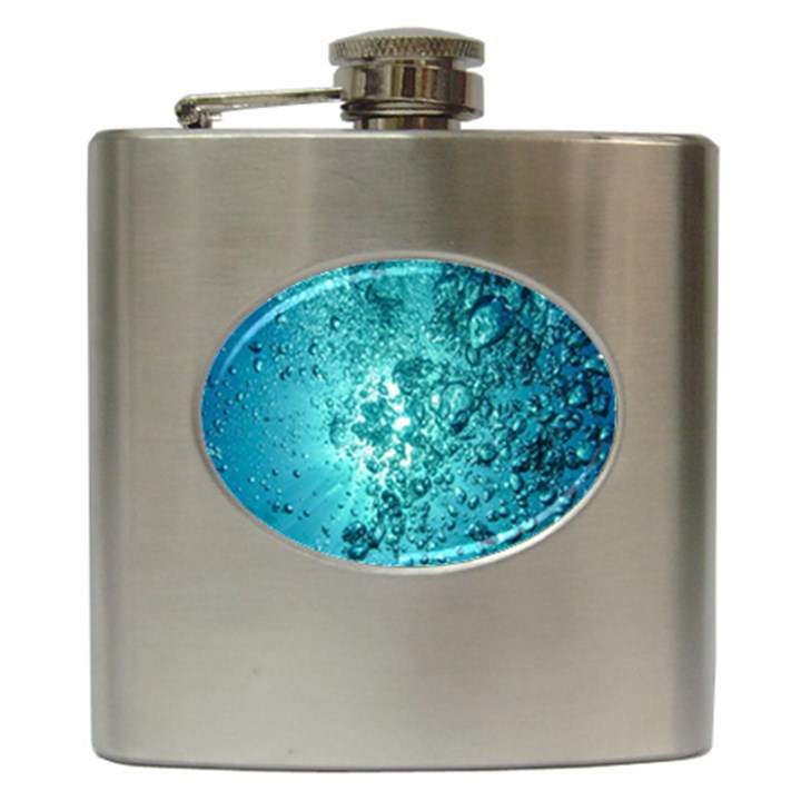 Bubbles Water Bub Hip Flask (6 oz)