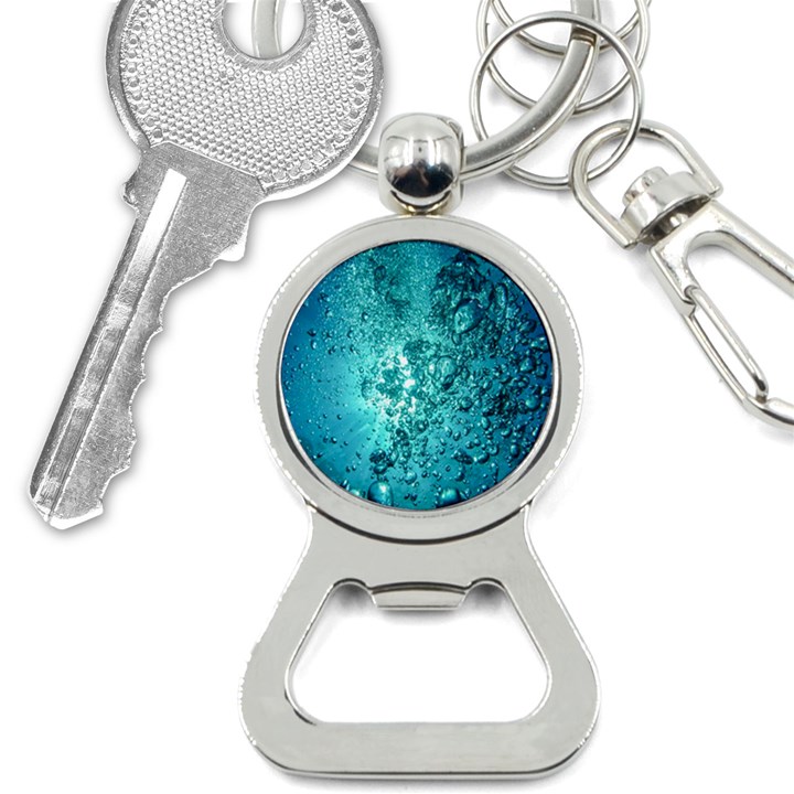 Bubbles Water Bub Bottle Opener Key Chain