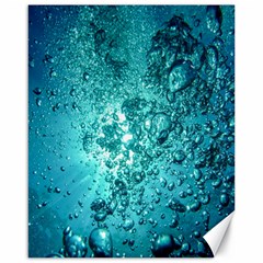 Bubbles Water Bub Canvas 16  X 20  by artworkshop