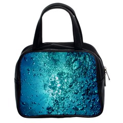 Bubbles Water Bub Classic Handbag (two Sides) by artworkshop