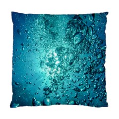 Bubbles Water Bub Standard Cushion Case (one Side) by artworkshop