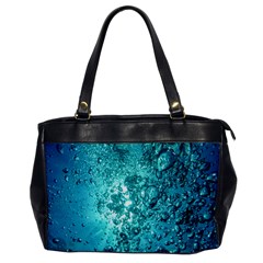 Bubbles Water Bub Oversize Office Handbag by artworkshop