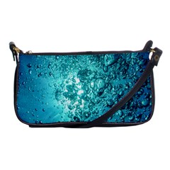 Bubbles Water Bub Shoulder Clutch Bag by artworkshop