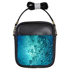 Bubbles Water Bub Girls Sling Bag by artworkshop