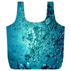 Bubbles Water Bub Full Print Recycle Bag (xl) by artworkshop