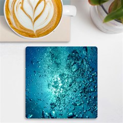 Bubbles Water Bub Uv Print Square Tile Coaster 