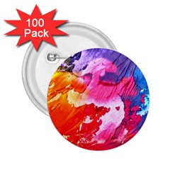 Colorful Painting 2 25  Buttons (100 Pack)  by artworkshop