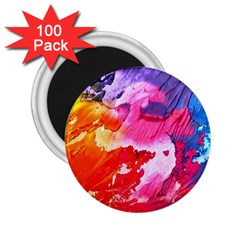 Colorful Painting 2 25  Magnets (100 Pack)  by artworkshop